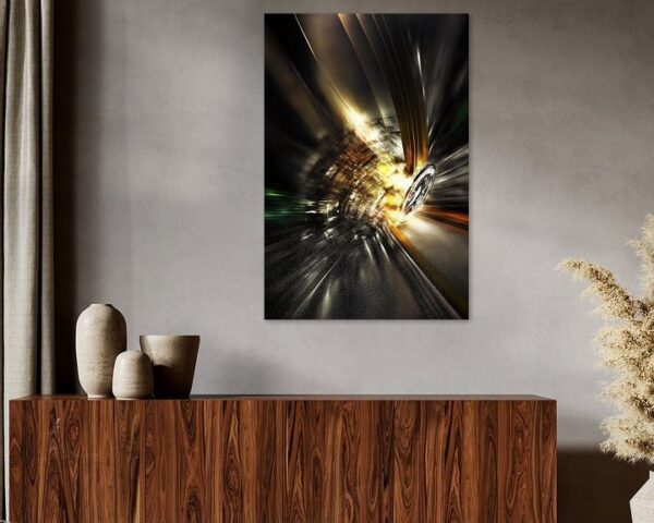 The Lightspeed, Time Dilation, abstract by Hive Arts Studio on canvas, poster, wallpaper and more impression 8062366916951269725