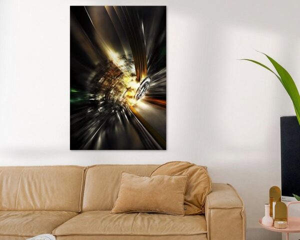 The Lightspeed, Time Dilation, abstract by Hive Arts Studio on canvas, poster, wallpaper and more impression 335546858247301633