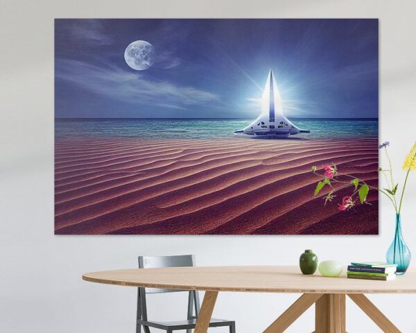 Holiday Planet #1 par Hive Arts Studio sur toile, affiche, papier peint et plus impression -6946452274213380296