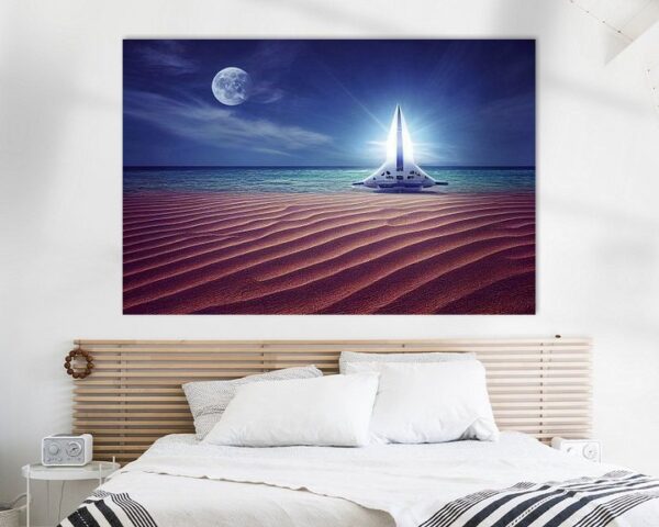 Holiday Planet #1 par Hive Arts Studio sur toile, affiche, papier peint et plus impression -217151831242529990