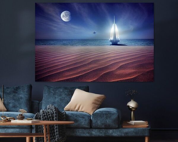 Holiday Planet #2 door Hive Arts Studio op canvas, poster, behang en meer indruk 9691cfcabe2d