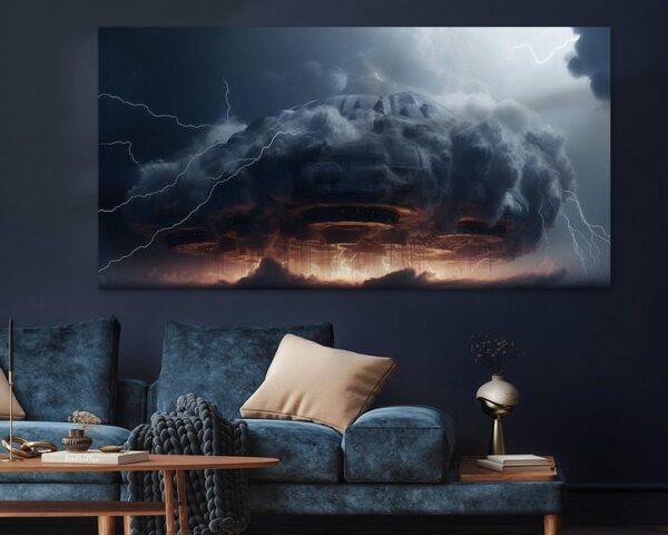 The Uninvited Visitor by Hive Arts Studio on canvas, poster, wallpaper and more impression 63ef9ab85762