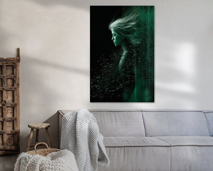 Beyond the Glitch - A New Identity by Hive Arts Studio on canvas, poster, wallpaper and more impression 177a3c204011