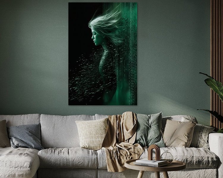 Beyond the Glitch - A New Identity by Hive Arts Studio on canvas, poster, wallpaper and more impression 627825d068f6