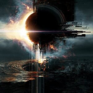 Signal Collapse door Hive Arts Studio op canvas, poster, behang en meer impressie 0aa569e9f12c