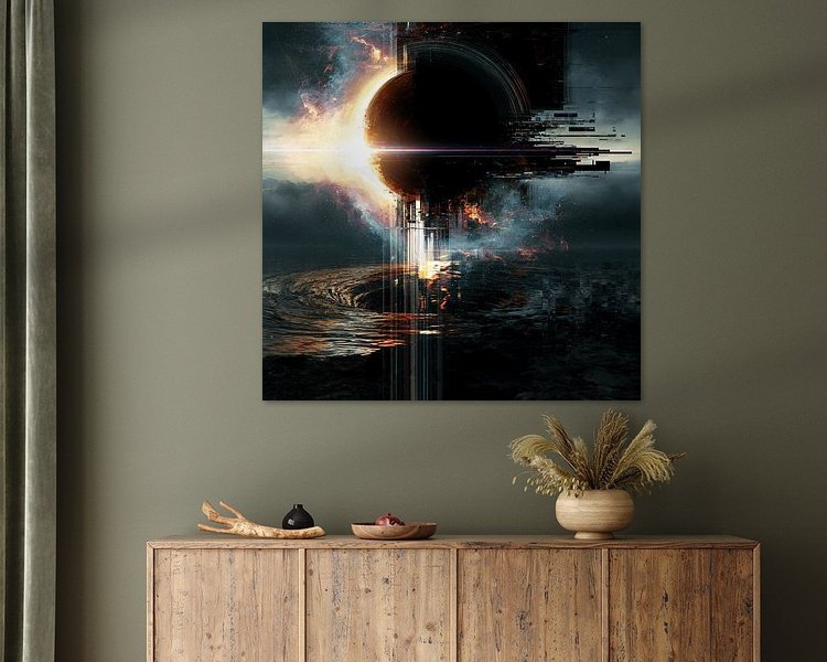 Signal Collapse 2 Signal Collapse door Hive Arts Studio op canvas, poster, behang en meer impressie 5811c34d8f8b