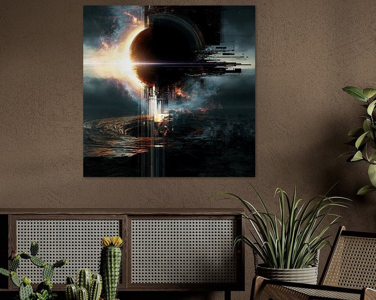 Signal Collapse 4 Signal Collapse door Hive Arts Studio op canvas, poster, behang en meer impressie 92baac7fe6d7