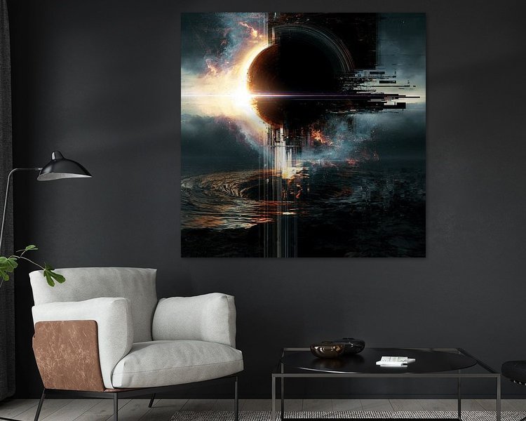 Signal Collapse 3 Signal Collapse door Hive Arts Studio op canvas, poster, behang en meer impressie b2ff384fac1a