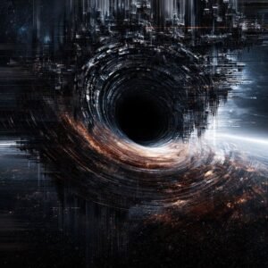 Data Singularity door Hive Arts Studio op canvas, poster, behang en meer impressie 9d54d21d89bd