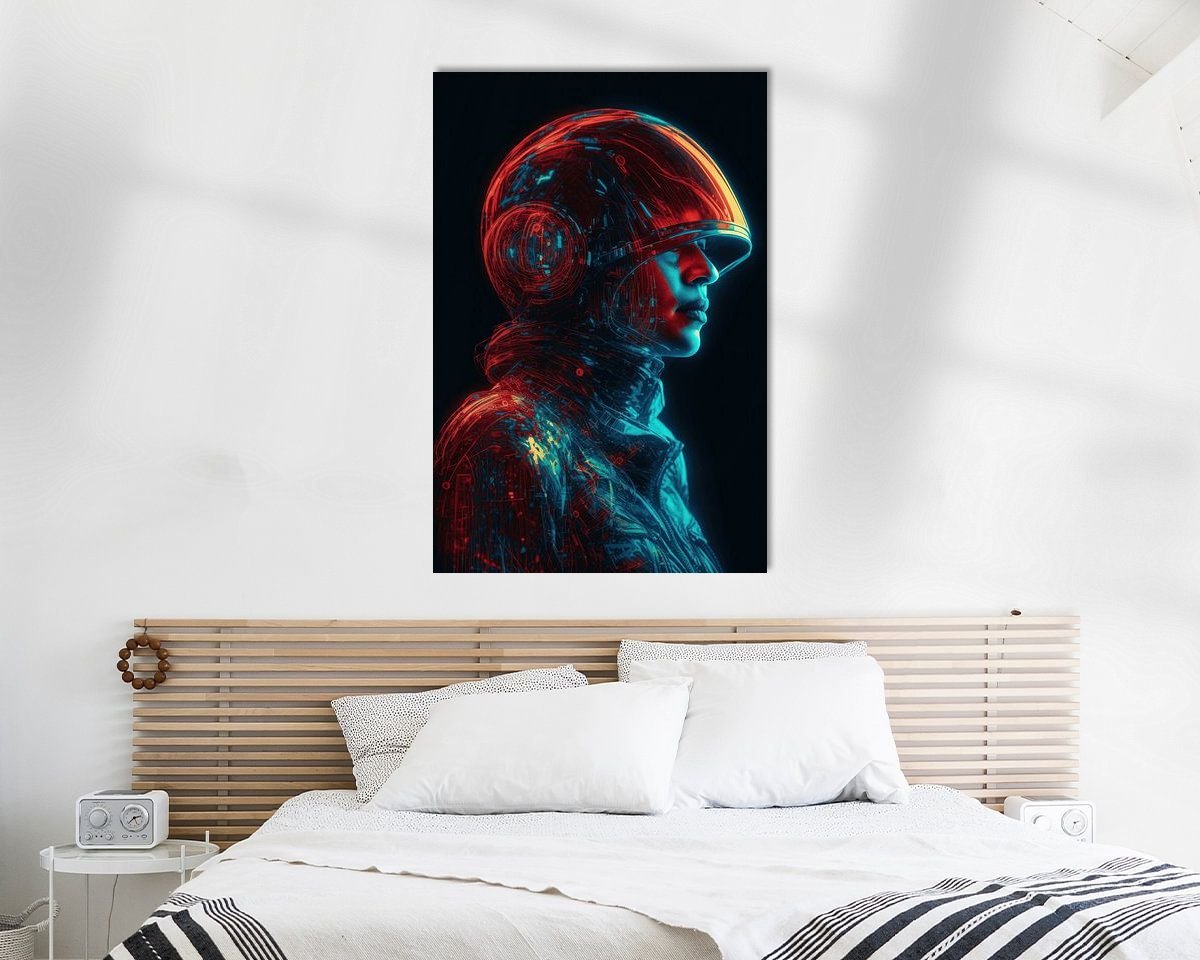 L'émissaire interstellaire : De l'abstrait à la réalité 4 Interstellar Emissary: From Abstract to Reality by Hive Arts Studio on canvas, poster, wallpaper and more impression 9f25faaab345