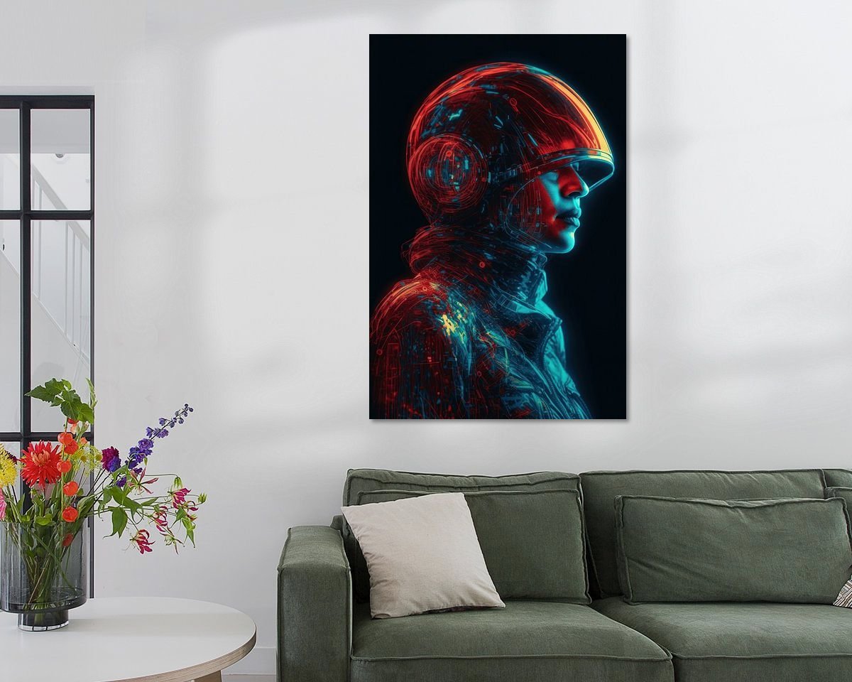 L'émissaire interstellaire : De l'abstrait à la réalité 3 Interstellar Emissary: From Abstract to Reality by Hive Arts Studio on canvas, poster, wallpaper and more impression d89177fd03c0